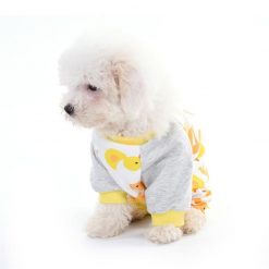 Cute Duck Pajamas Jumpsuit for Puppies - Soft Cozy Warm & perfect for Christmas gift Stunning Pets 