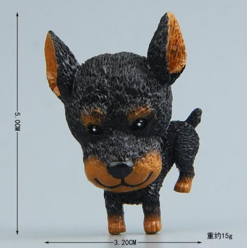 Cute Mini Husky Bulldog Fridge Magnet Stunning Pets 14