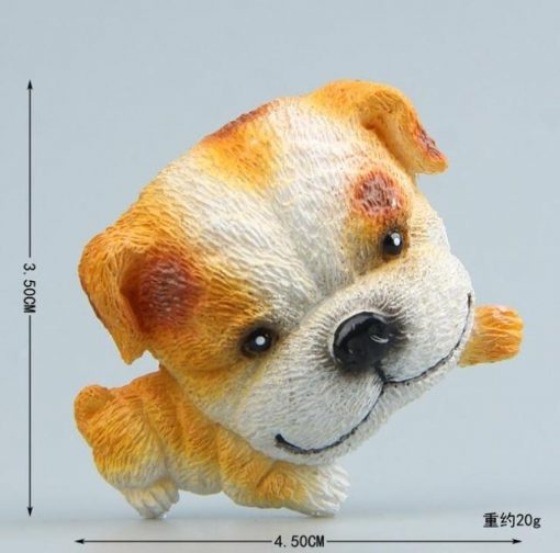 Cute Mini Husky Bulldog Fridge Magnet Stunning Pets 8