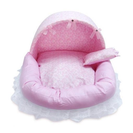 Cute Princess Pet Bed Stunning Pets Pink L 52x42x39cm