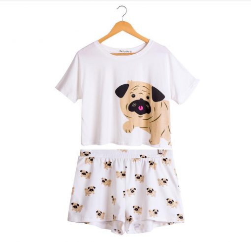 Cute Set Of Pajamas Dog Lovers ROI test GlamorousDogs