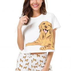Cute Set Of Pajamas Dog Lovers ROI test GlamorousDogs S Golden Retriever 
