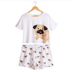 Cute Set Of Pajamas Dog Lovers ROI test GlamorousDogs S Pug 