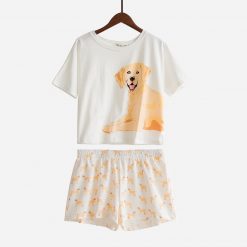 Cute Set Of Pajamas Dog Lovers ROI test GlamorousDogs S Yellow Labrador 