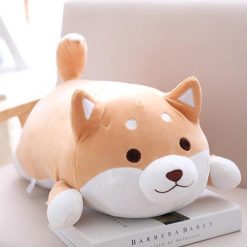 Cute Shiba Inu Pillow Stunning Pets brown open eyes 