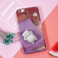 Cute Soft Silicone Squishy Stunning Pets Style 2 For iphone 6 6s 