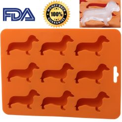 Dachshund Candy Silicon Tray Stunning Pets