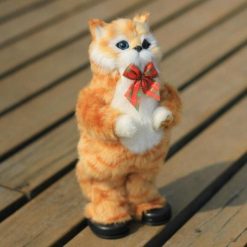 Dancing Cat Speaker: Most Interactive Kids/pets Toy Stunning Pets 30cm orange 