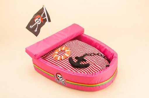 Dog Boat Bed July Test superzoo As pictures Pink L 70*55*13cm