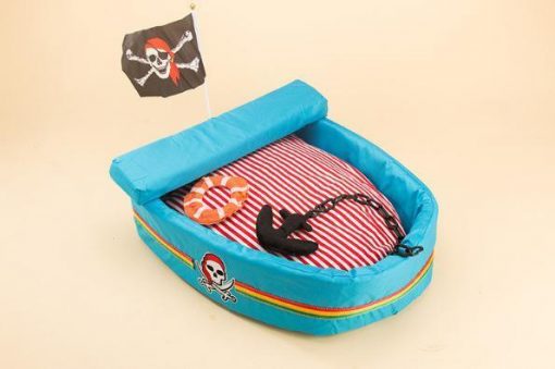 Dog Boat Bed July Test superzoo As pictures Sky blue L 70*55*13cm