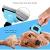 Dog Brush For Shedding With Detachable Clipper grooming Stunning Pets 