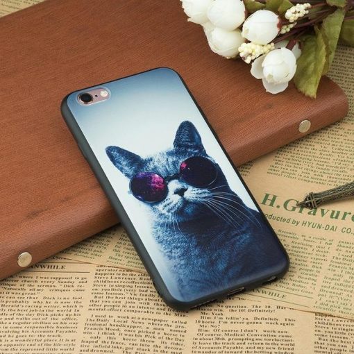 Dog & Cat Cover Case For For iPhone Stunning Pets 11 For iPhone 7 8
