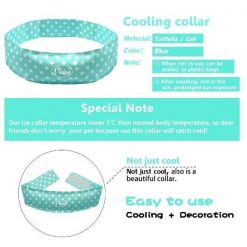 Dog Cooling Collar Reduces Heat-Stress, Fights Fatigue Stunning Pets 