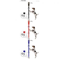 Dog Doorbells for Dog Training Stunning Pets Blue 80cm Bottom 2 bells 
