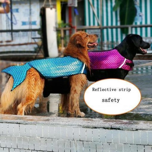 Dog Life Vest Mermaid Style | Small/Medium/Large/XLarge Stunning Pets