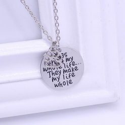 DOGS MAKE MY LIFE WHOLE NECKLACE | Best gift for dog lovers | Free Shipping July Test GlamorousDogs