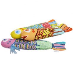 Durable Canvas and Colorful Small Fish Pillow Stunning Pets