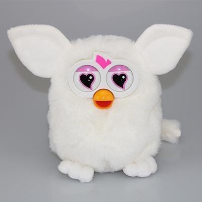 Electric Talking Owl Plush Toy Stunning Pets White