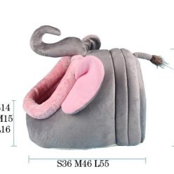 Elephant-shaped Pet Bed Stunning Pets 