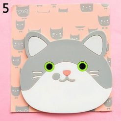 Emotional Cat Face Coasters – Pack of 6 Stunning Pets 5 