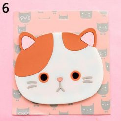 Emotional Cat Face Coasters – Pack of 6 Stunning Pets 6 