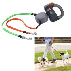Enjoy Walks with the Non-Tangling Retractable Leash For 2 Dogs Stunning Pets