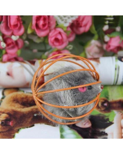 False Mouse Rat in Cage Ball Stunning Pets