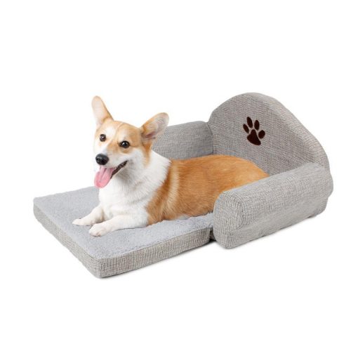 Fashionable Dog Soft Cushion Collapsible Bed Stunning Pets
