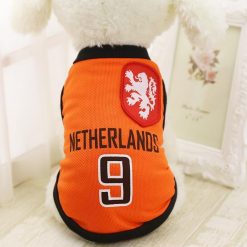 FIFA World Cup Russia 2018 EXCLUSIVE Doggo Tees Stunning Pets Netherlands XS 