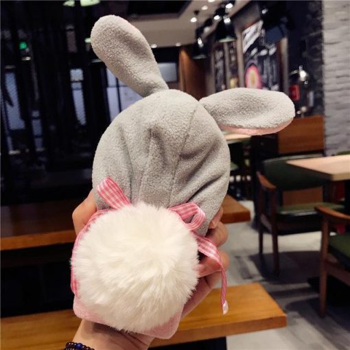 Fluffy Rabbit Hat Phone Case Stunning Pets Rabbit i6 6S