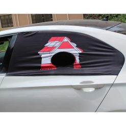 Foldable Dog Car Window Shade For Dogs ROI TEST GlamorousDogs 