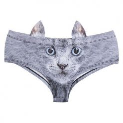 Funny 3D Animal Print Women Underwear Stunning Pets D One Size 