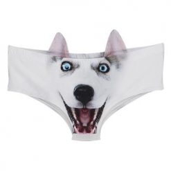 Funny 3D Animal Print Women Underwear Stunning Pets H One Size 