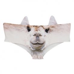 Funny 3D Animal Print Women Underwear Stunning Pets J One Size 