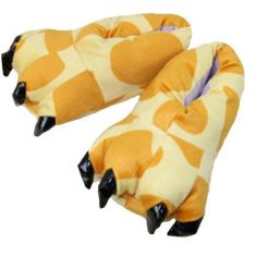 Funny Animal Paw Slippers Stunning Pets huangbai 11 