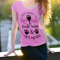 Funny Puppy Lover Partying T Shirt Stunning Pets Pink S 