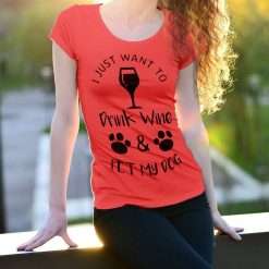 Funny Puppy Lover Partying T Shirt Stunning Pets Red S 