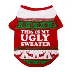 FUNSWEATER™: Cute Christmas Pet Sweaters with a humorous touch My Ugly Sweater GlamorousDogs