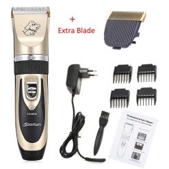 FURMATE™: Low-noise Pet Hair Trimmer Stunning Pets Golden Trimmer + Extra Blade
