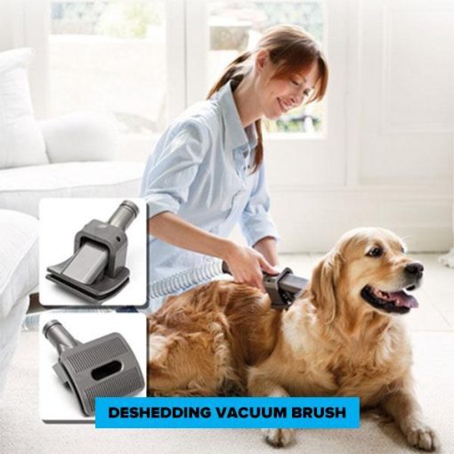 FURVAC™: Deshedding Dog Brush With Vacuum grooming Stunning Pets