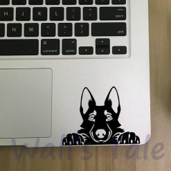 German Shepherd Dog Sticker Glamorous Dogs 20x15 cm Black 