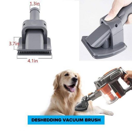 German Shepherd Grooming FURVAC™: Deshedding Dog Brush With Vacuum adapter grooming Stunning Pets