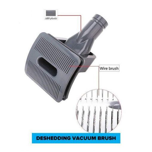 German Shepherd Grooming FURVAC™: Deshedding Dog Brush With Vacuum adapter grooming Stunning Pets