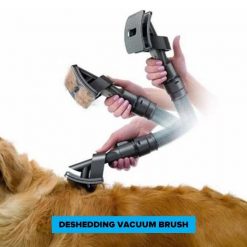 German Shepherd Grooming FURVAC™: Deshedding Dog Brush With Vacuum adapter grooming Stunning Pets 