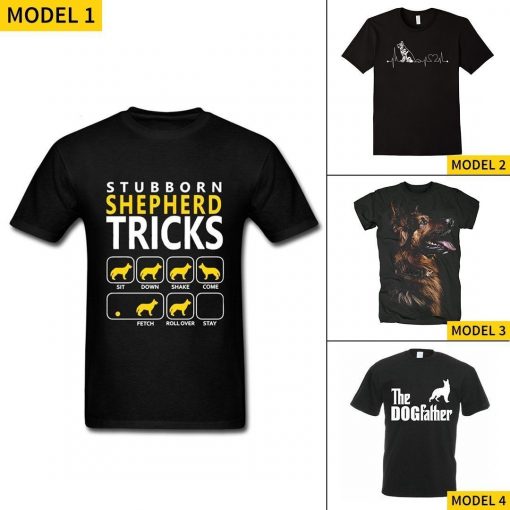 German Shepherd Lover T-shirt Collection | Rock Your Casual Outfits Dog Lovers ROI test Stunning Pets