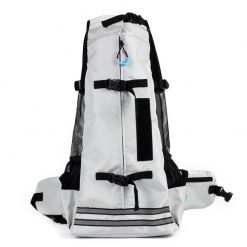 Hands-free Adjustable Pet Backpack Carrier Pet Carrier Glorious Kek Up to 11 lbs Gray 