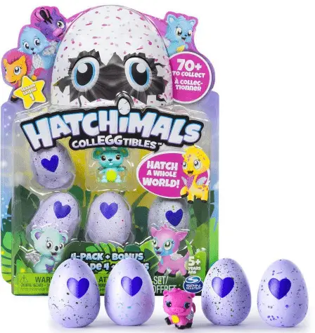 Hatchimals CollEGGtibles (4 eggs set) Stunning Pets