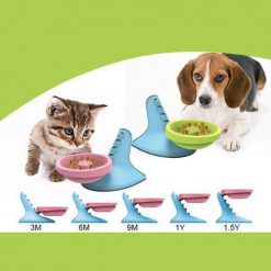 HEALTHYFEEDER™: Adjustable Pet Feeder with Non-Tipping Base Adjustable Feeding Bowl GlamorousDogs 