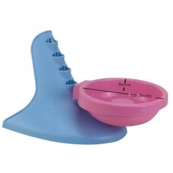 HEALTHYFEEDER™: Adjustable Pet Feeder with Non-Tipping Base Adjustable Feeding Bowl GlamorousDogs Pink 