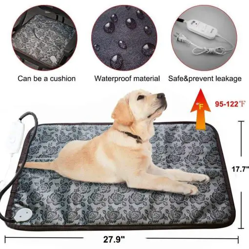 HEATPAD™: Waterproof Heating Pad for Pets GlamorousDogs 28*17.7 IN